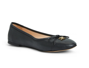 Leather Donatella Ballet Flats
