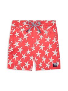 Baby's, Little Boy's & Boy's Starfish Swim Shorts