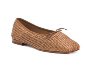 Square Toe Ballerina Flats