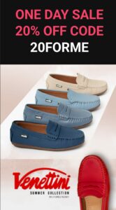 20% off Venettini Shoes!