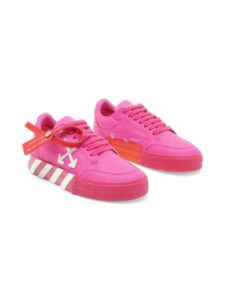 Little Girl's & Girl's Vulcanized Lace-up Canvas Sneakers