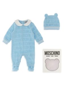 Baby Girl's Cap & Footie Gift Set