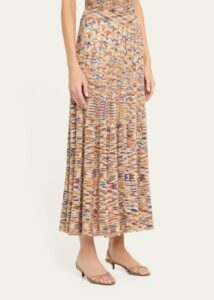 Wylie Flared Knit Skirt