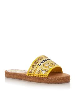 Women's Espadrille Slide Sandals