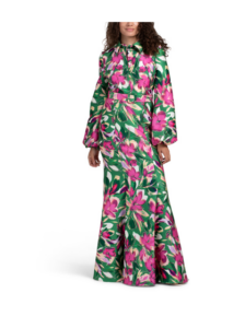 Printed Shirt Gown