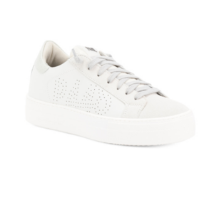 Leather Thera Lace Up Platform Sneakers