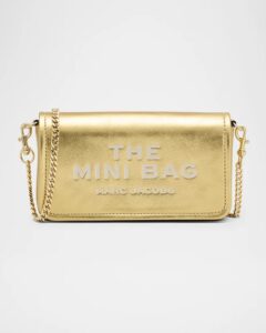 The Mini Metallic Leather Crossbody Bag