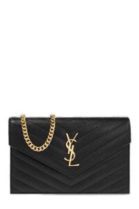 Saint Laurent Cassandre Envelope Chain Wallet