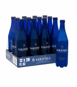 Saratoga Sparkling Water Bottles, 12-pack