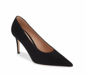 Pointed Toe Suede Pump (women)
