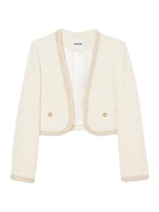 Cropped Tweed Jacket