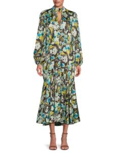 Molly Floral Midi-dress