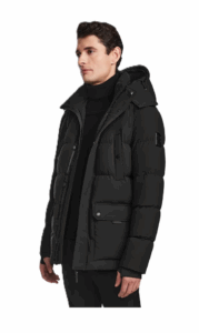 Carlos Men's Matte Quilted Down Parka