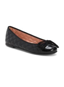 Leather Rosario Quilted Ballet Flats