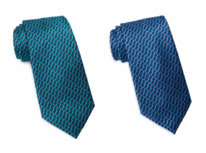 Woodrow Textured Geometric Silk Blend Tie