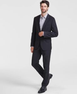 Men's Slim-fit Superflex Stretch Solid Suit Separates