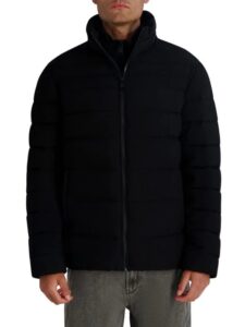 Quilted Zip-front Puffer Jacket