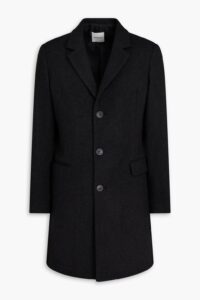 Wool-blend Felt Coat