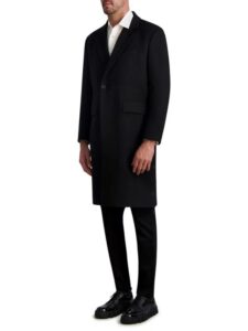 Wool-blend Overcoat