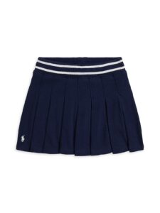 Little Girl's Jersey Pleated Skirt