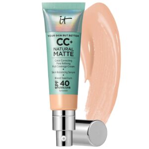 It Cosmetics Cc+ Cream Natural Matte Foundation with Spf 40