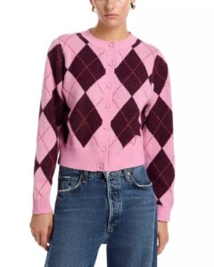 Maxine Argyle Cardigan Sweater