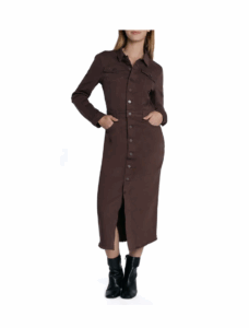 Piece Dyed Denim Dress