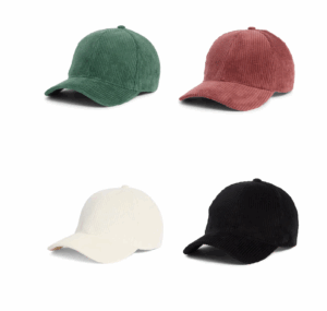 Corduroy Baseball Cap