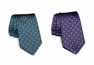 Gordon Geometric Jacquard Silk Tie