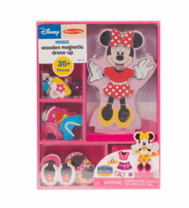 Minnie Wooden Magnetic Dress Up