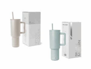 40 Oz Trek Tumbler with Handle and Straw Lid