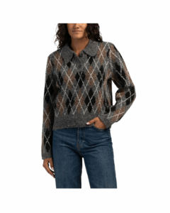 Argyle Collared Sweater
