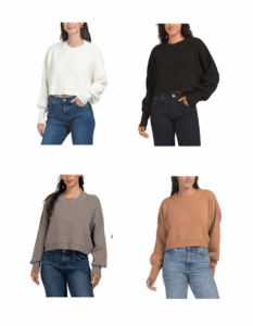 Easy Streetcropped Sweater