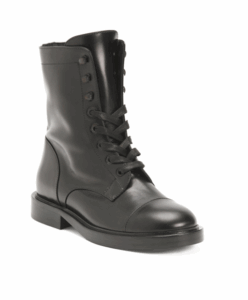 Leather Combat Boots