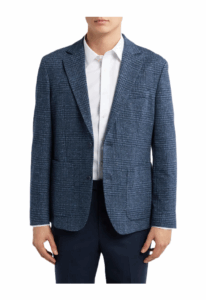 Henrik Trim Fit Italian Knit Cotton Blend Jacket