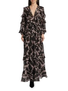 Greta Chiffon Maxi Dress