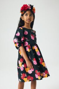 Cotton Seersucker Dress