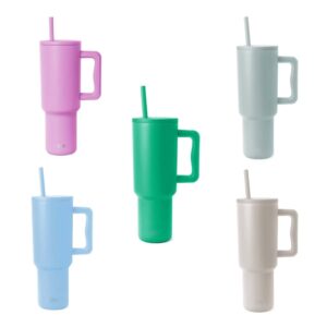 Simple Modern Trek 40oz Stainless Steel Lidded Tumbler Powder Coat