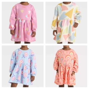 Toddler Girls' French Terry Dress