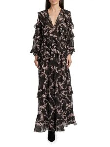 Greta Chiffon Maxi Dress