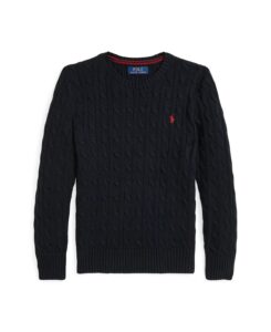 Boys 2-7 Cable-knit Cotton Sweater