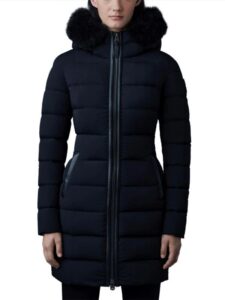 Calla Shearling-quilted Down Coat