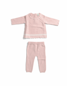 Newborn Girls 2pc Sweater and Pants Set
