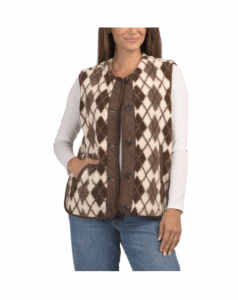 Faux Sherpa Vest
