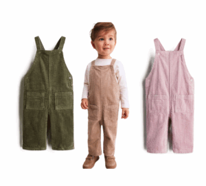Corduroy Overalls size 4m-2y