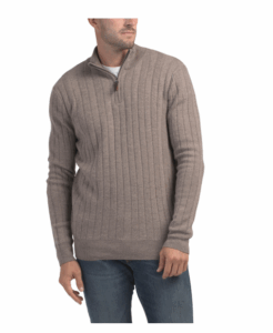 Merino Wool Angle Stitched Sweater