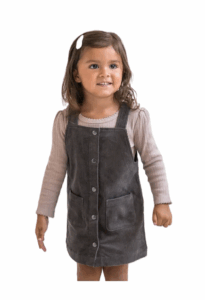 Clemmie Organic Corduroy Jumper Dress size 2-4