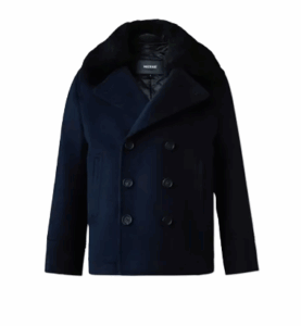 Kid's Camden Peacot W/ Removable Sheep Shearling Collar Size 2-14 50% off