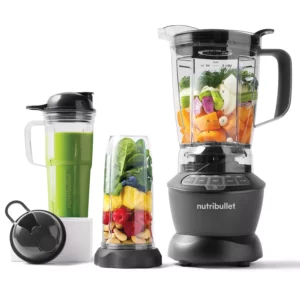 Nutribullet 1200 Watt Blender Combo with Single Serve Cups