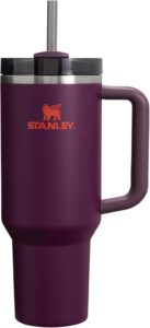 Stanley Quencher H2.0 Tumbler with Handle and Straw 40 Oz | Flowstate 3-position Lid | Cup Holder Compatible for Travel | Insulated Stainless Steel Cu